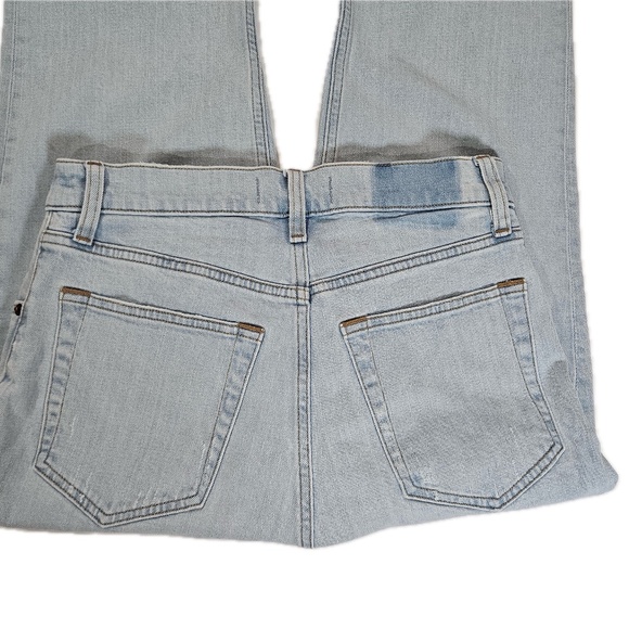 Abercrombie & Fitch Jeans Womens 28/6 Light Wash Ankle Straight Ultra High Rise - Picture 11 of 12